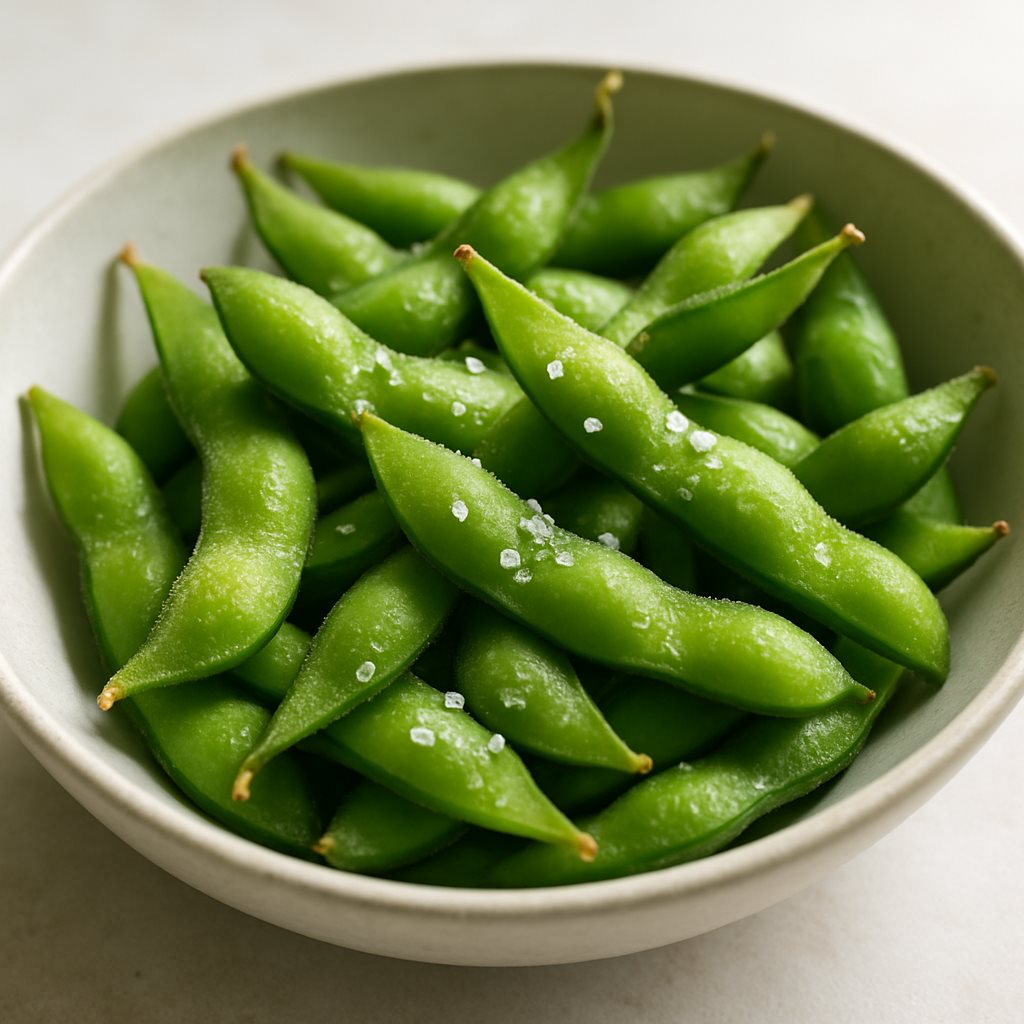 Edamame with Sea Salt