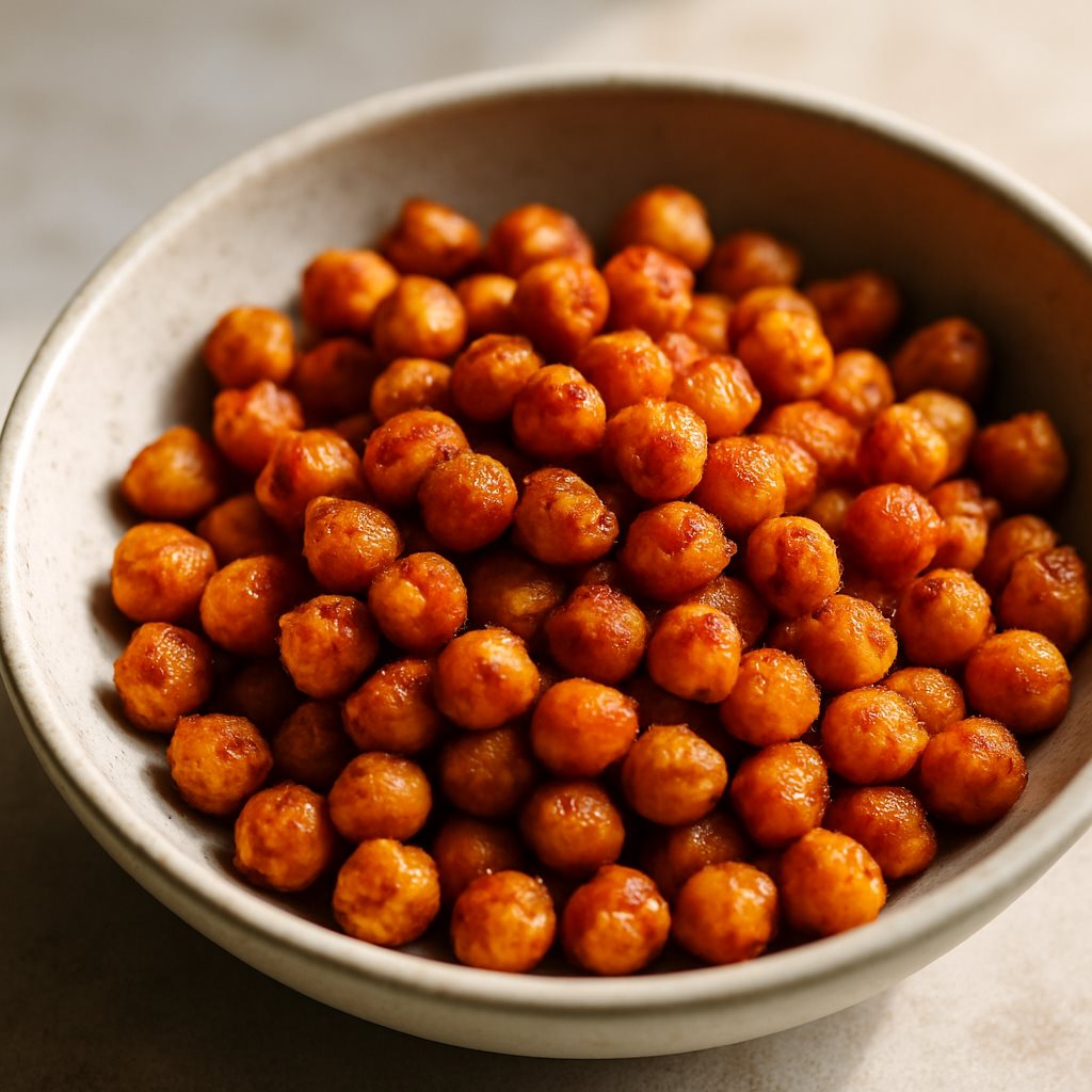 Roasted Chickpeas with Paprika